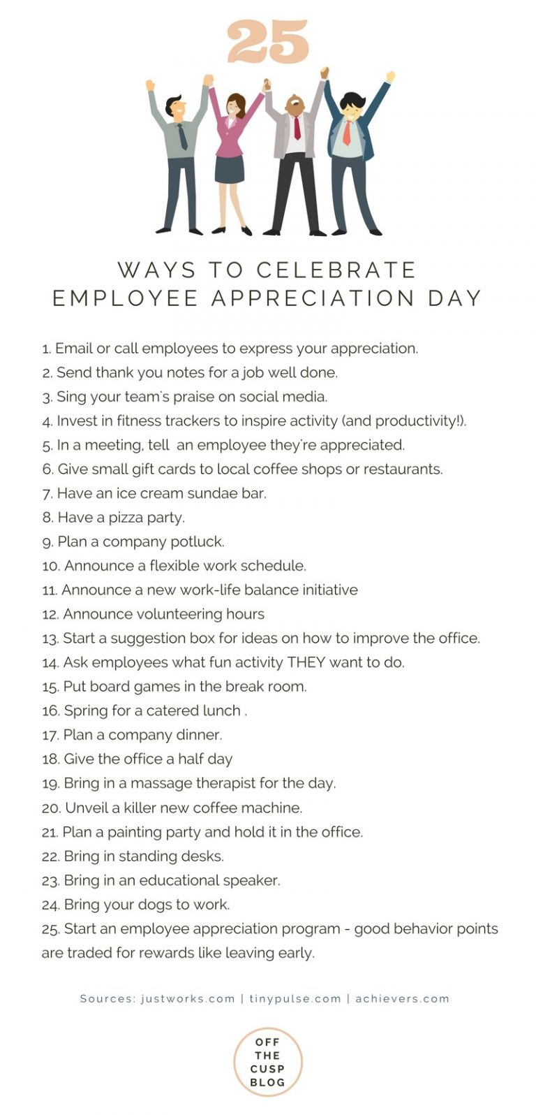 25 Employee Appreciation Day Ideas Off The Cusp